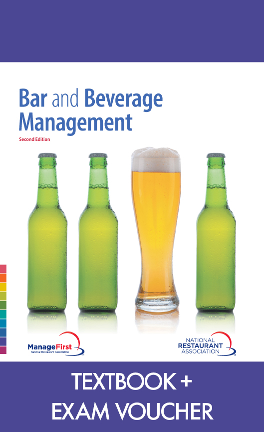 click to see details for ManFirst: Bar and Beverage Mgmt w/Exam Voucher, 2E