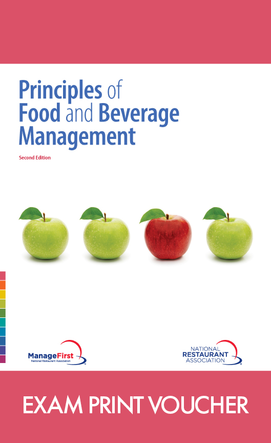 click to see details for ManFirst: Prin Food & Beverage Mgmt Exam Voucher, 2E